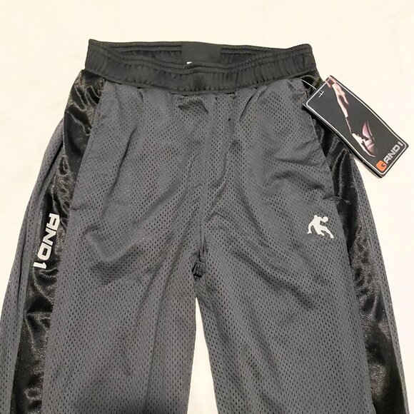And1 Boys Jogger Pants Medium Size 8 Ball Dribble Mesh Pants - Picture 2 of 15